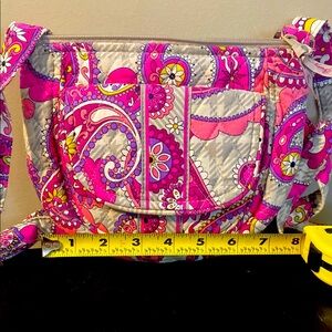 Vera Bradley Pink and Gray Women's Bag